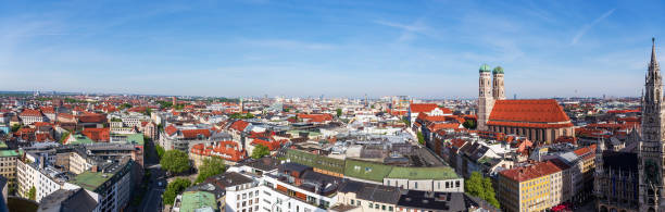 istock Panoramic Aerial View of Munich Cityscape 2163538876