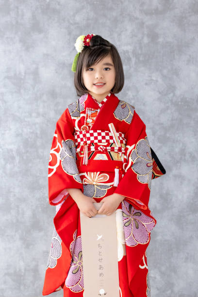 girl wearing kimono