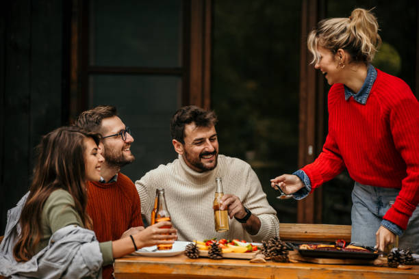 istock Laugh and food 2163554126