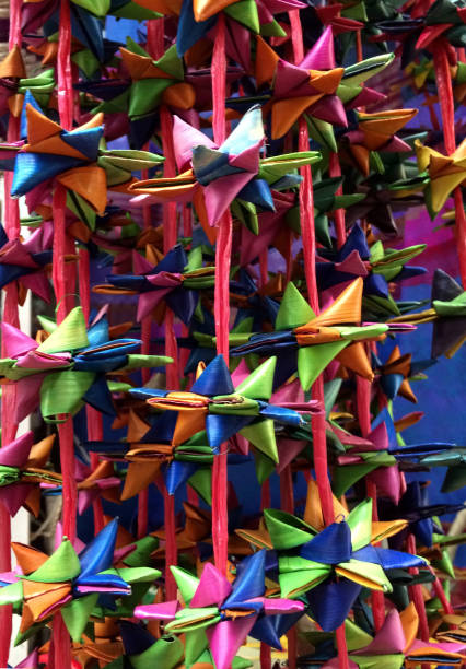 istock Mexican Palm Leaf Handcraft Decorations 2163565863