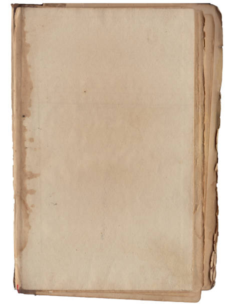 istock Vintage background of old ancient torn paper texture with spots 2163572960