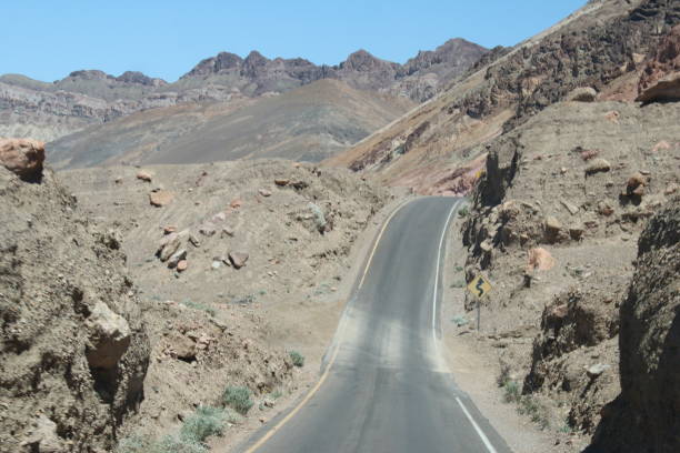 istock Empty road through Death Valley National Park 2163575726