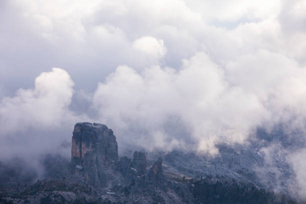 istock Sunset in 5 Torri, Dolomites, Alps, Italy 2163577588