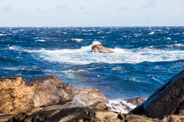 Winter landscape in Cap de Creus Nature Park, Spain.