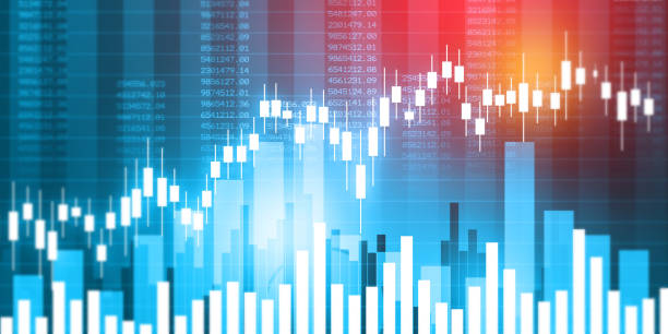 istock Stock market growth chart 2163582593