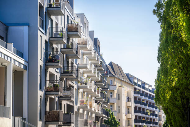istock Modern Apartment Buildings in Berlin, Germany 2163614603