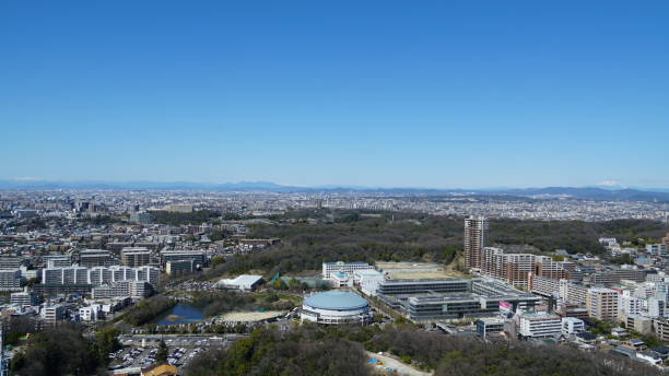 istock Nagoya Japan Cityscape 2163615419