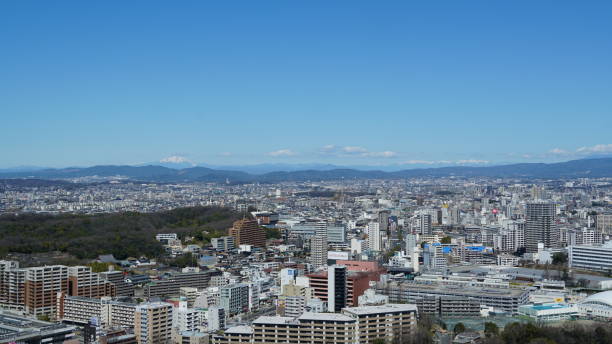istock Nagoya Japan Cityscape 2163615463