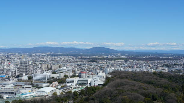 istock Nagoya Japan Cityscape 2163615475