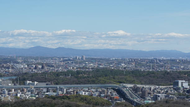 istock Nagoya Japan Cityscape 2163615516