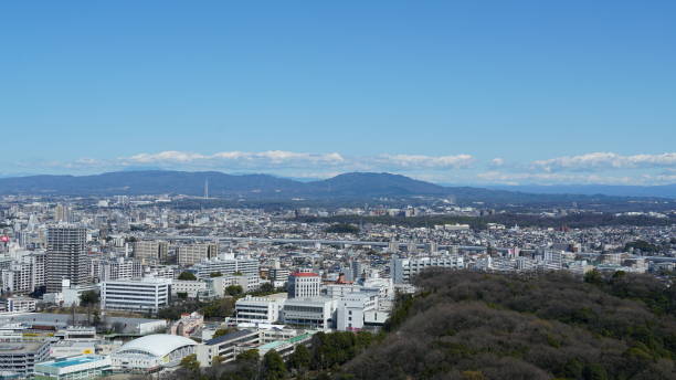 istock Nagoya Japan Cityscape 2163615545