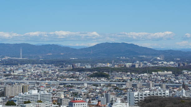 istock Nagoya Japan Cityscape 2163615552