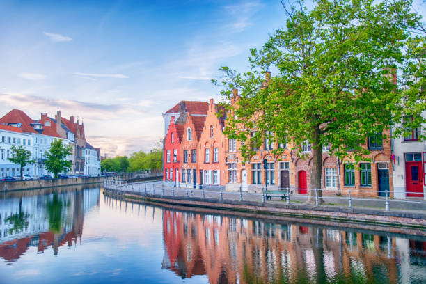 istock Canals of Bruges, Belgium 2163615726
