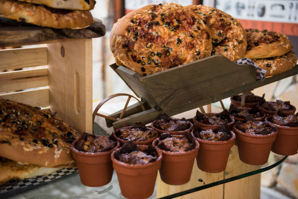 Variety of fresh baked goods