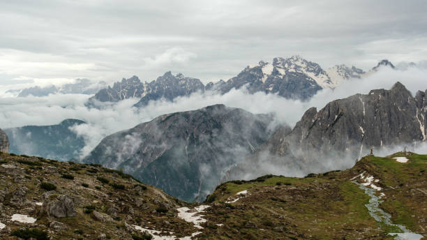 Exploring Snowy Tre Cime Circuit in June