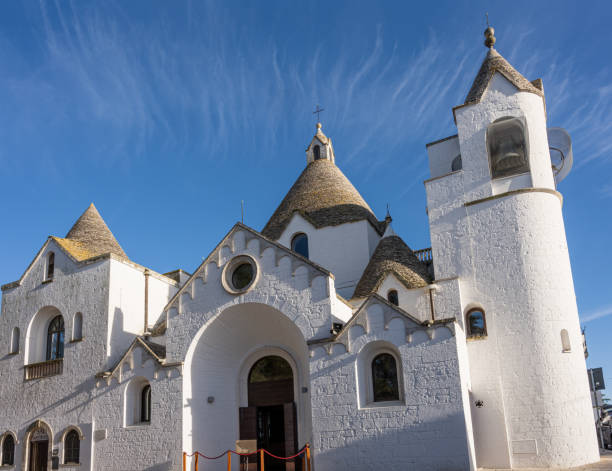 The Trulli church in Alberobello in Puglia, southern Italy