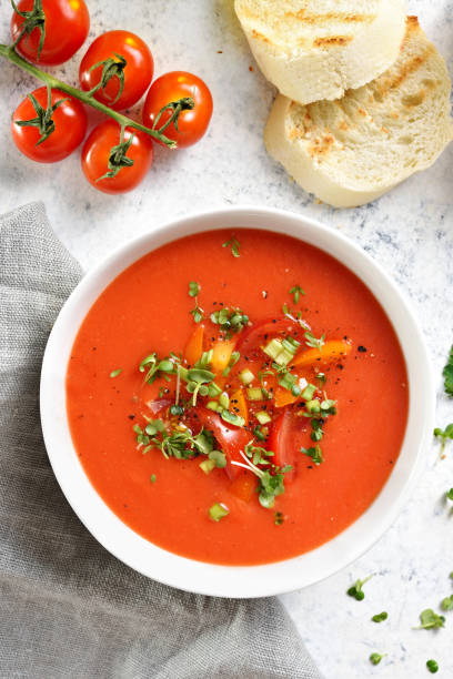istock Tomato Gazpacho soup 2163660605
