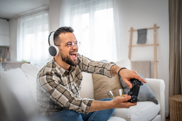 A level higher, both in video games and in relaxation