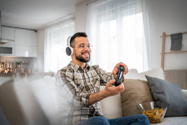 istock A level higher, both in video games and in relaxation 2163665843