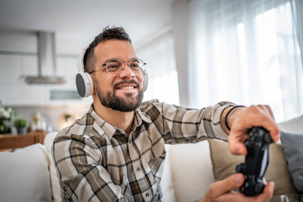 istock A level higher, both in video games and in relaxation 2163666044