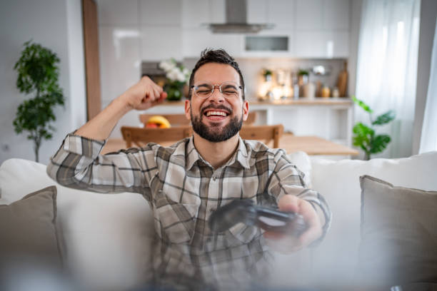 istock A level higher, both in video games and in relaxation 2163666975