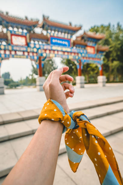 Take photos and check-in in front of Beijing parks