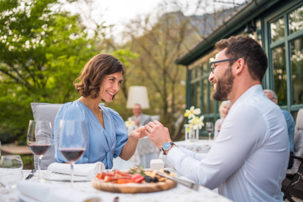 istock Engagement Celebration at Boutique Hotel Terrace 2163672498