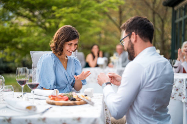 Joyful Engagement Proposal at Boutique Hotel Terrace