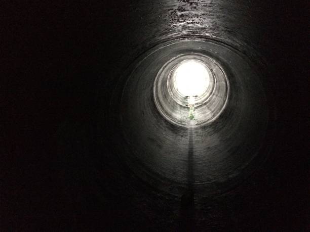 istock Light at the end of the tunnel 2163673235