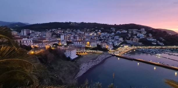 istock Sunset over Agropoli, Italy 2163676929