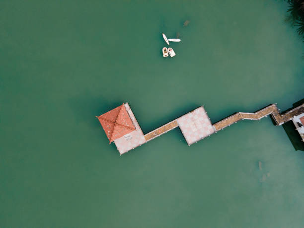 istock Ships on the lake 2163678962