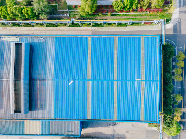 istock Steel plant building 2163679105