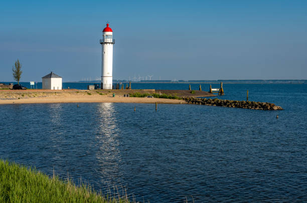 istock Lighthouse in Hellevoetsluis, South Holland, The Netherlands 2163681004