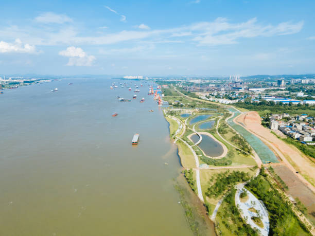City skyline, Yangtze River