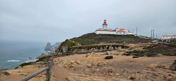 istock The light house on the hill 2163689064