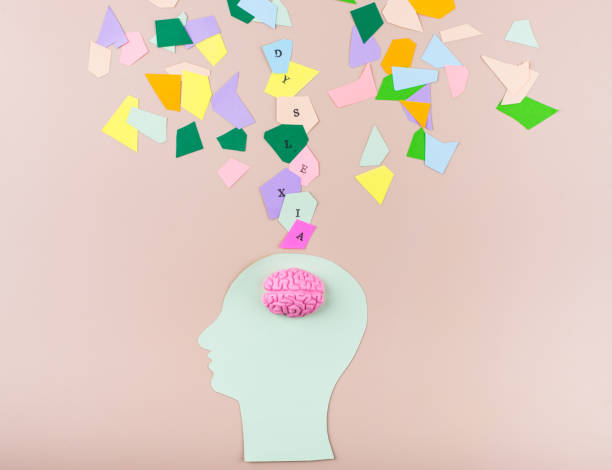 istock Dyslexia awareness concept with letters 2163698381