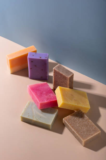 istock Eco hand made soap, health care concept 2163698463