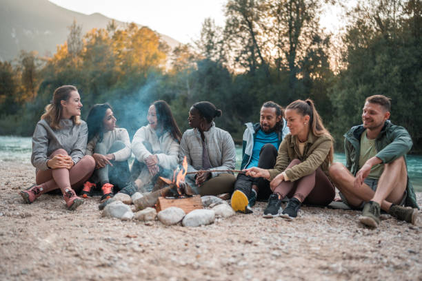 istock Diverse Group Enjoying Outdoors 2163698959