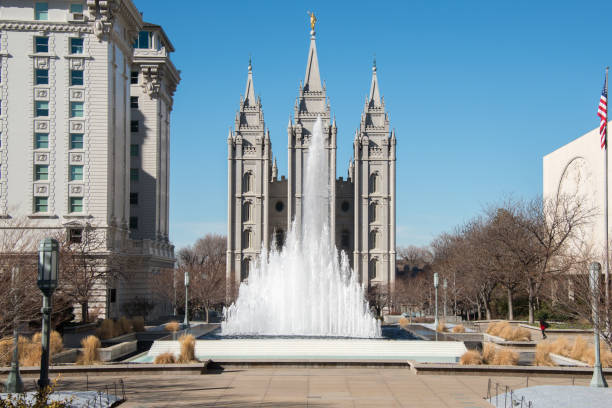 Salt Lake City Temple, in Salt Lake City,  Utah