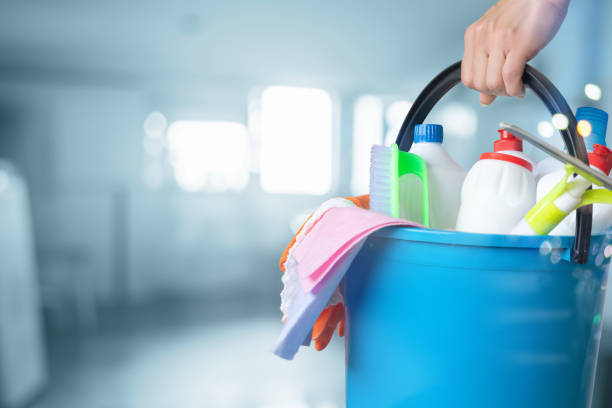 istock Concept of cleaning cleaning services. 2163703445