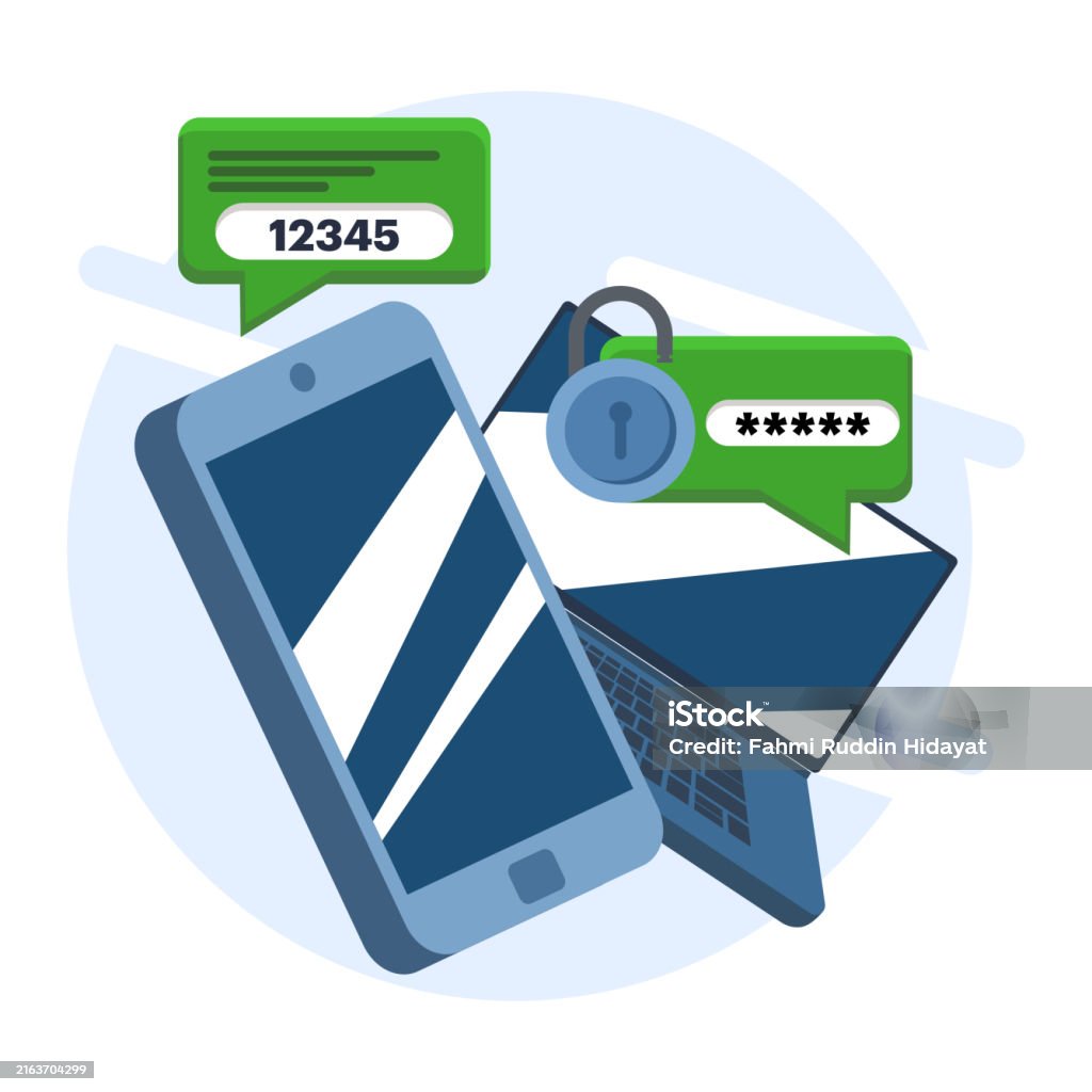 Twostep Authentication Concept Twostep Authentication Verification Via ...