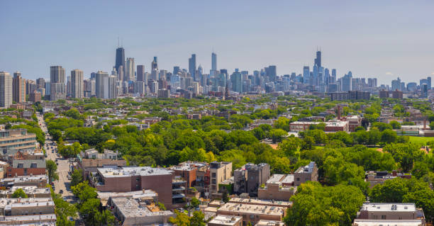 istock A midday summer view of Chicago 2163705821