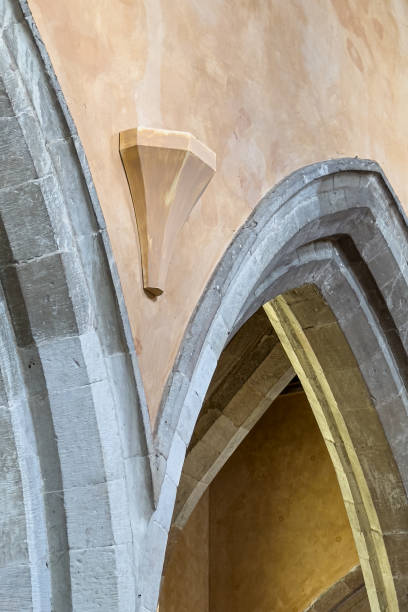 istock Beautiful arches inside a medieval England church 2163707702