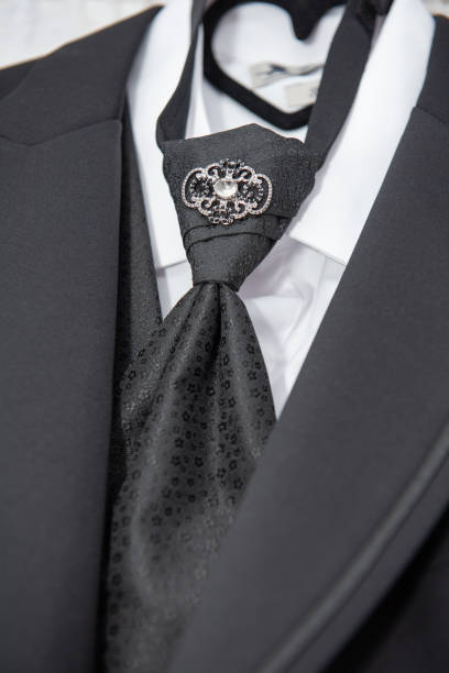 istock groom suit decorated with accessories, 2163708701