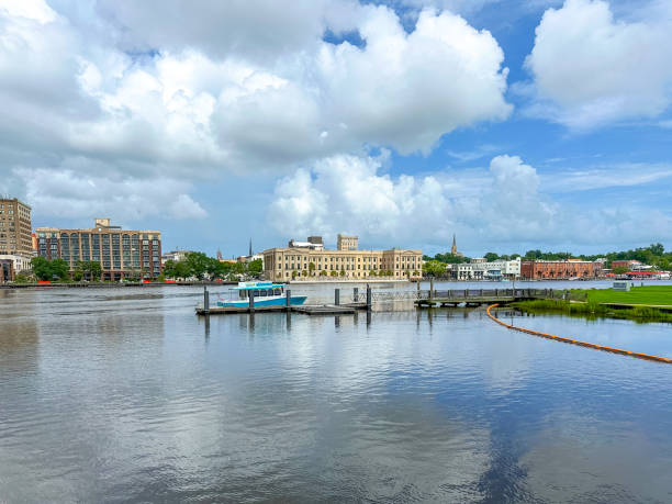 istock Wilmington, NC from the Cape Fear River 2163710887