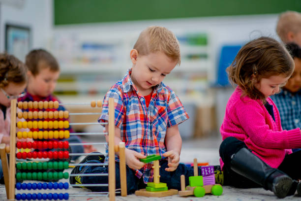 istock Playing at Preschool 2163717591