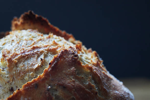 homemade flaxseed wholegrain bread