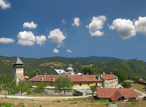 istock Orthodox Monastery Studenica, Serbia 2163730520