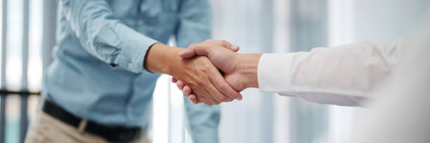 istock Business man Successful Ideas team shaking hands in Meeting room. 2163731921