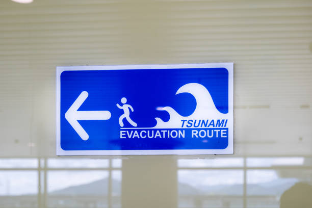 hurricane alert street sign in Florida